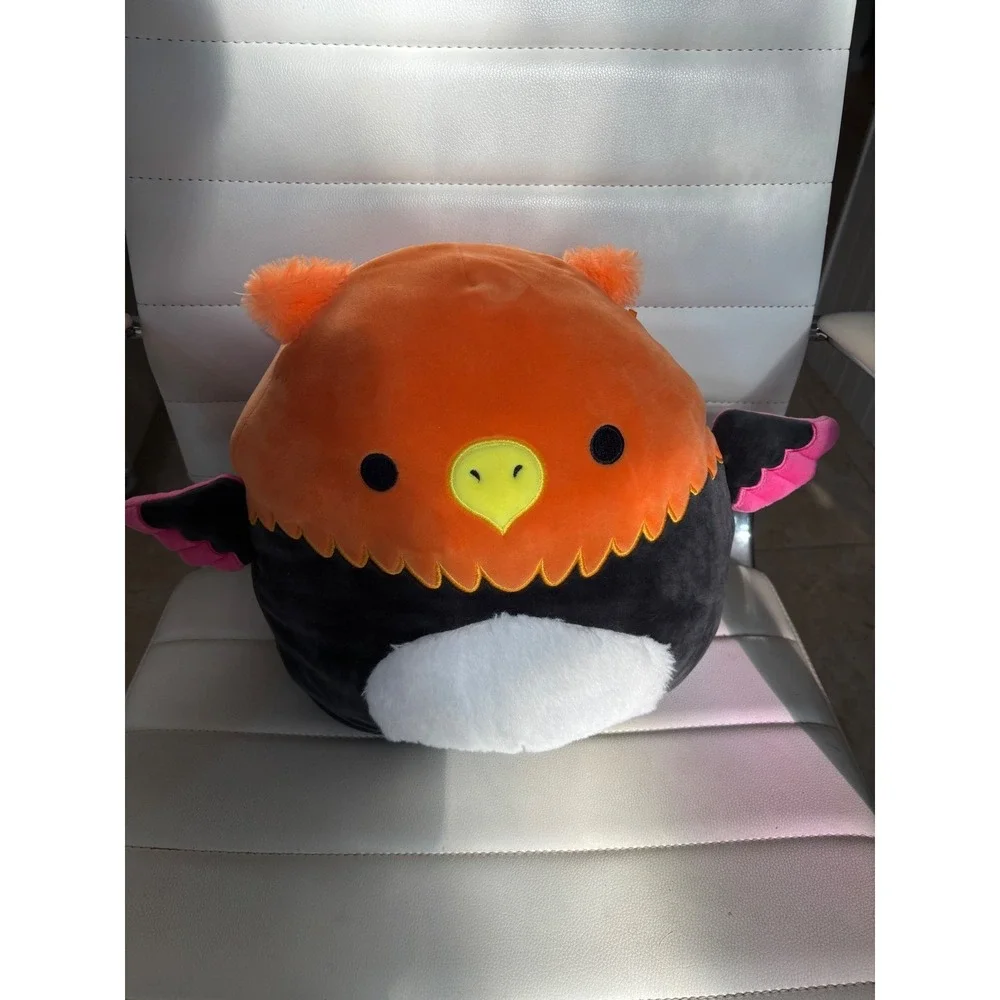 Squishmallows mryna the Griffin Inch 14 Orange‎ Black Mythical